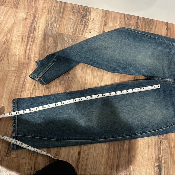 Vince Twisted Seam Relaxed Straight Leg Jeans - Picture 8 of 14